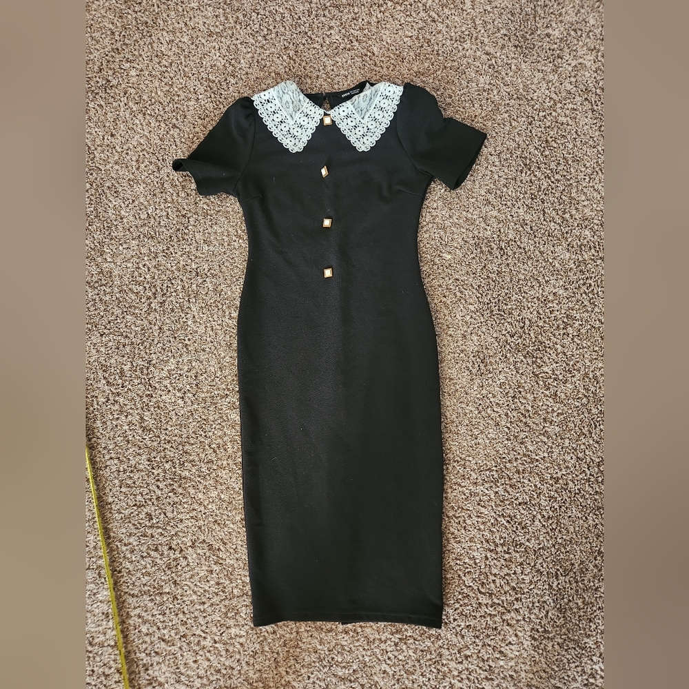 Shein classy black dress